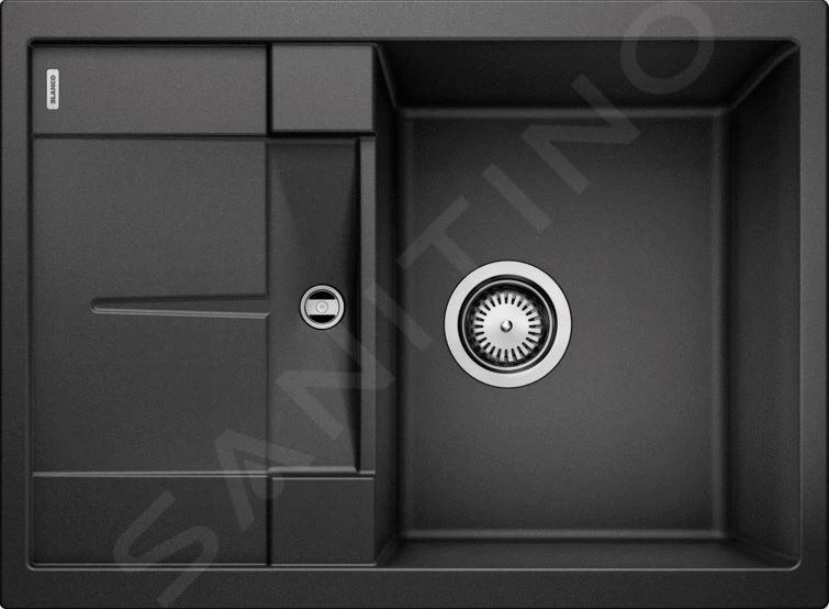 Blanco Metra 45 - Fregadero De Silgranite, 680x500 Mm, Compact, Antracita 519561 3 Blanco Metra 45 - Fregadero De Silgranite, 680x500 Mm, Compact, Antracita 519561
