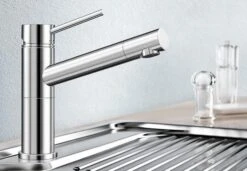 Blanco Alta - Grifo De Fregadero, Acero Inoxidable 515121 -Blanco cc05195886f6269f4980ebaf 1