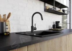 Blanco Mida S - Grifo De Fregadero Con Salida Extraíble, Negro Mate 526653 -Blanco cdbed70e7cd0f69dce45a208