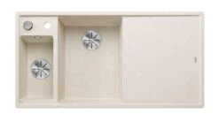 Blanco Axia III 6 - Fregadero De Silgranite, 1000x510 Mm, Con Control De Desagüe Y Accesorios, InFino, Blanco Suave 527044