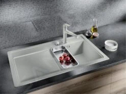 Blanco Accesorios - Cubeta Zenar Para Fregadero, Acero Inoxidable 223077 -Blanco d1282587c92e9b48400b9045