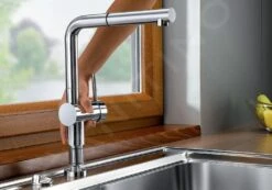 Blanco Linus - Grifo De Fregadero, Plegable Bajo Ventana, Cromo 514277 -Blanco d8716356282392562a587c2f 1