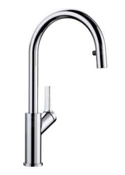 Blanco Carena S - Grifo De Fregadero Con Salida Extraíble, Cromo 520767