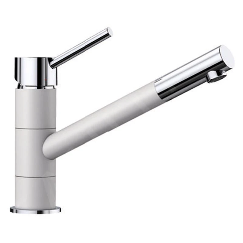 Blanco Kano - Grifo De Fregadero, Blanco/cromo 525030 3 Blanco Kano - Grifo De Fregadero, Blanco/cromo 525030