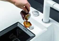 Blanco Collectis 6 - Fregadero De Silgranite, 1000x510 Mm, Con Control De Desagüe Y Con Accesorios, Blanco 523348 -Blanco dbe0caaf9083daa74f7d7722