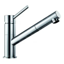 Blanco Kano S - Grifo De Fregadero Con Salida Extraíble, Cromo 521503