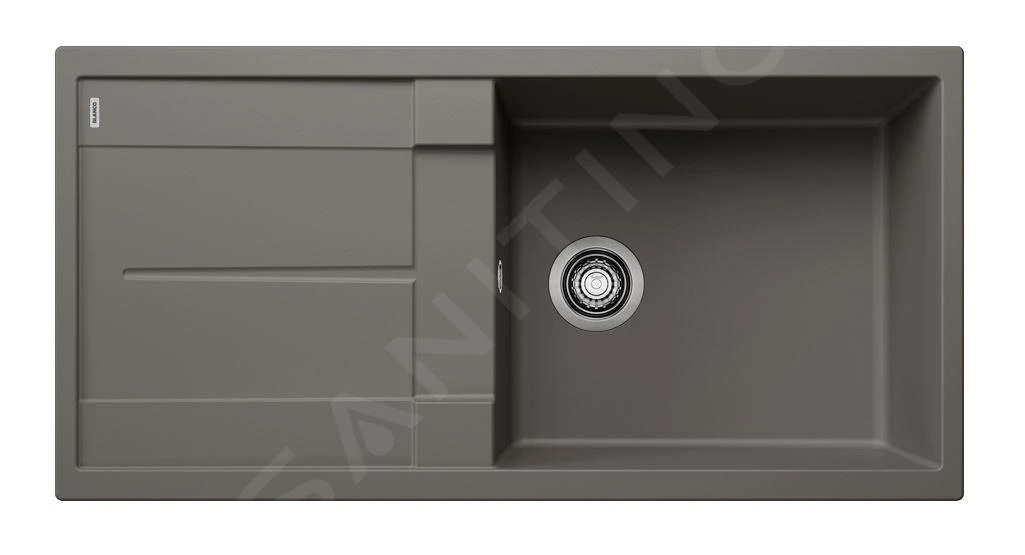 Blanco Metra XL 6 - Fregadero De Silgranite, 1000x500 Mm, Gris 527307 3 Blanco Metra XL 6 - Fregadero De Silgranite, 1000x500 Mm, Gris 527307