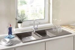 Blanco Metra 8 - Fregadero De Silgranite, 1160x500 Mm, Negro 525934 -Blanco e134e94c99723f538e1cbd73