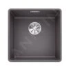 Blanco Subline 400 - Fregadero De Silgranite, 427x427 Mm, Roca Gris 523495 -Blanco e484fc6f76b5a41623e52630