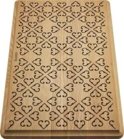 Blanco Accesorios - Tabla De Cortar Decorativa Faron, 285x465 Mm, Madera 237591