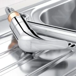 Blanco Daras F - Grifo De Fregadero, Plegable Bajo Ventana, Cromo 521751 -Blanco e6a37207d3278a0d594fa521