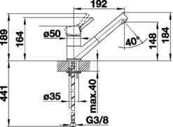 Blanco Antas S - Grifo De Fregadero Con Salida Extraíble, Tartufo/cromo 517637 -Blanco e7b4bf7cba0b2f59818f5ad7