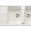 Blanco Lexa 8 - Fregadero De Silgranite, 1160x500 Mm, Con Control De Desagüe, InFino, Blanco 524974 -Blanco e862016c4cc8ca098c956d7a