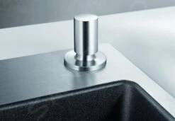 Blanco Accesorios - Botón De Control Excéntrico, Acero Inoxidable 221336 -Blanco e8ccaff2758ad7867f15808d