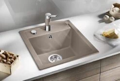 Blanco Dalago 45 - Fregadero De Silgranite, 465x510 Mm, Con Control De Desagüe, Aluminio 517157 -Blanco e9d21b4f7062c9bd2b22f5d4