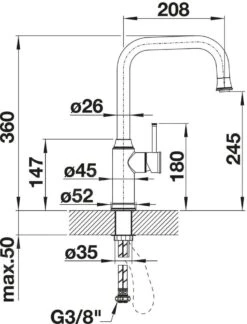 Blanco Livia S - Grifo De Fregadero Con Salida Extraíble, Manganeso 521290 -Blanco ea44865271711a79e5257729
