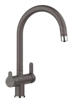 Blanco Trima - Grifo De Fregadero Con Filtración, Roca Gris 526221