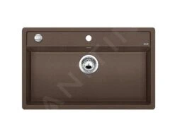 Blanco Dalago 8 - Fregadero De Silgranite, 815x510 Mm, Con Control De Desagüe, Café 516638