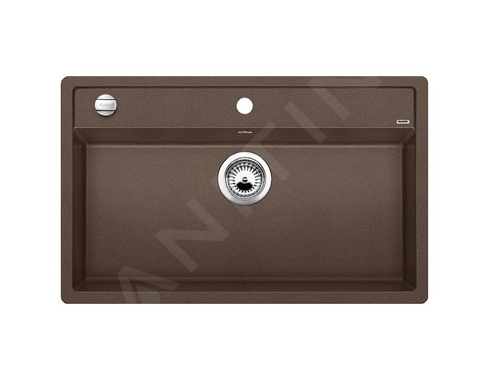 Blanco Dalago 8 - Fregadero De Silgranite, 815x510 Mm, Con Control De Desagüe, Café 516638 3 Blanco Dalago 8 - Fregadero De Silgranite, 815x510 Mm, Con Control De Desagüe, Café 516638