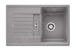 Blanco Zia 45 - Fregadero Silgranite, 780x500 Mm, Aluminio 514725